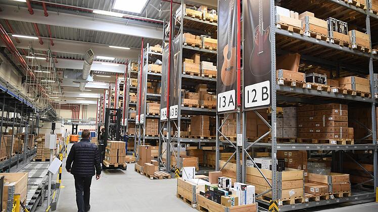 In der Logistik. Foto: Ronald Rinklef