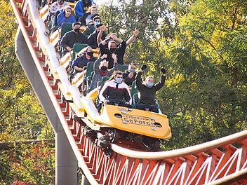 Teile der "bigFM Expedition GeForce" aus dem Holiday Park Haßloch können erworben werden.