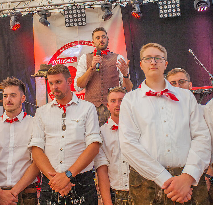 Grandioser Auftakt mit den Rothsee Musikanten.