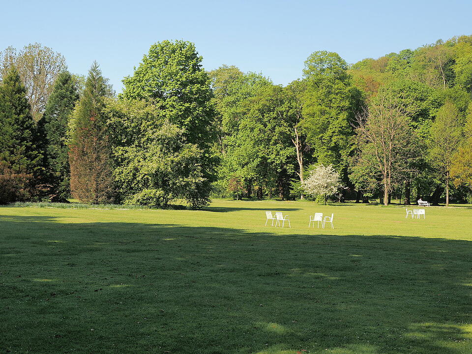 Landschaftsgarten im englischen Stil