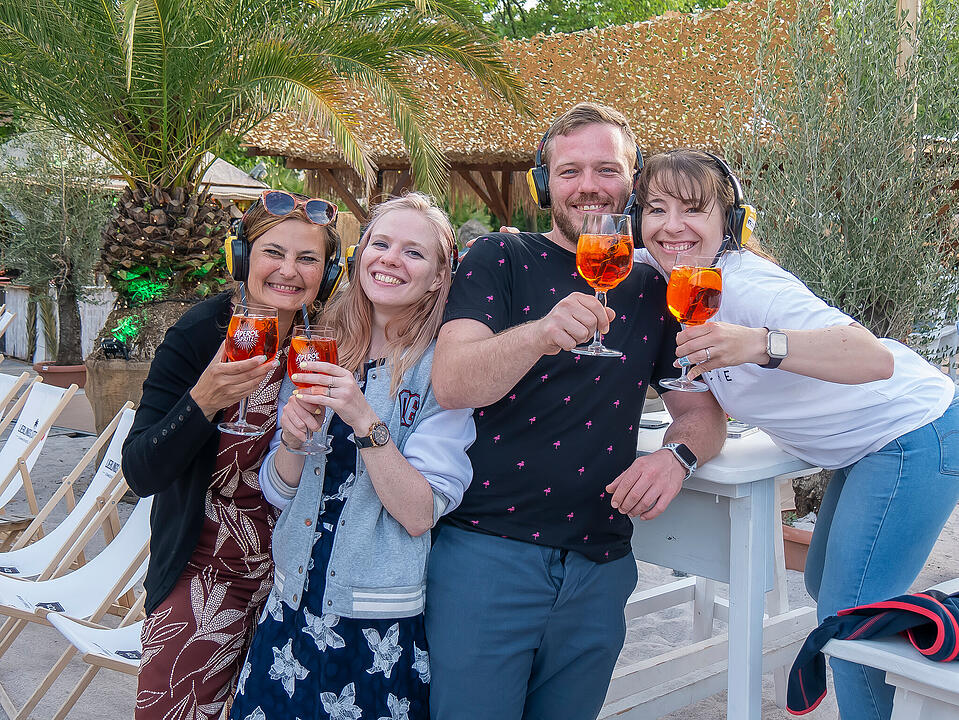 Frankens größte Strandparty