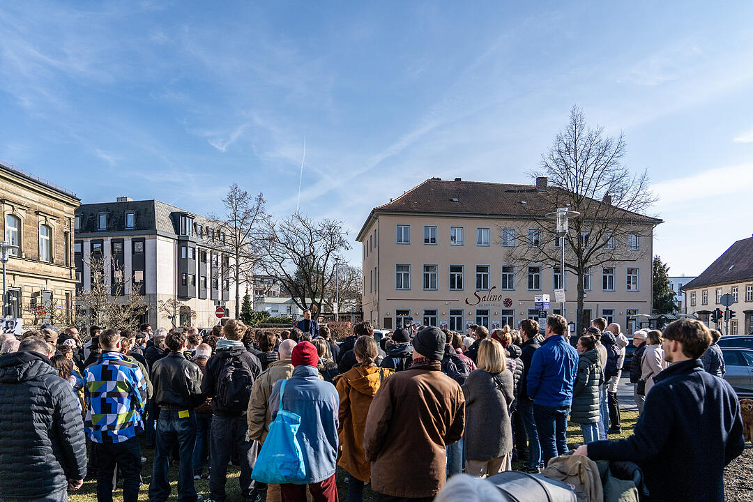 Der Spitzenkandidat der Liberalen gab sich bürgernah.
