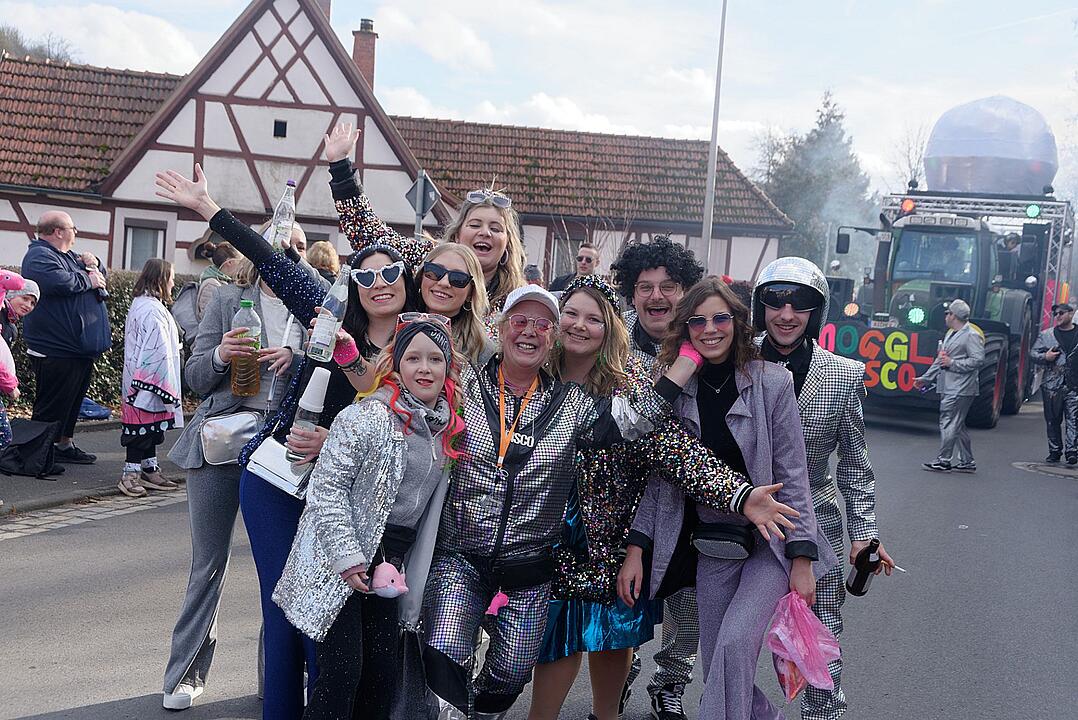 Der Jubiläumsumzug am Faschingsdienstag