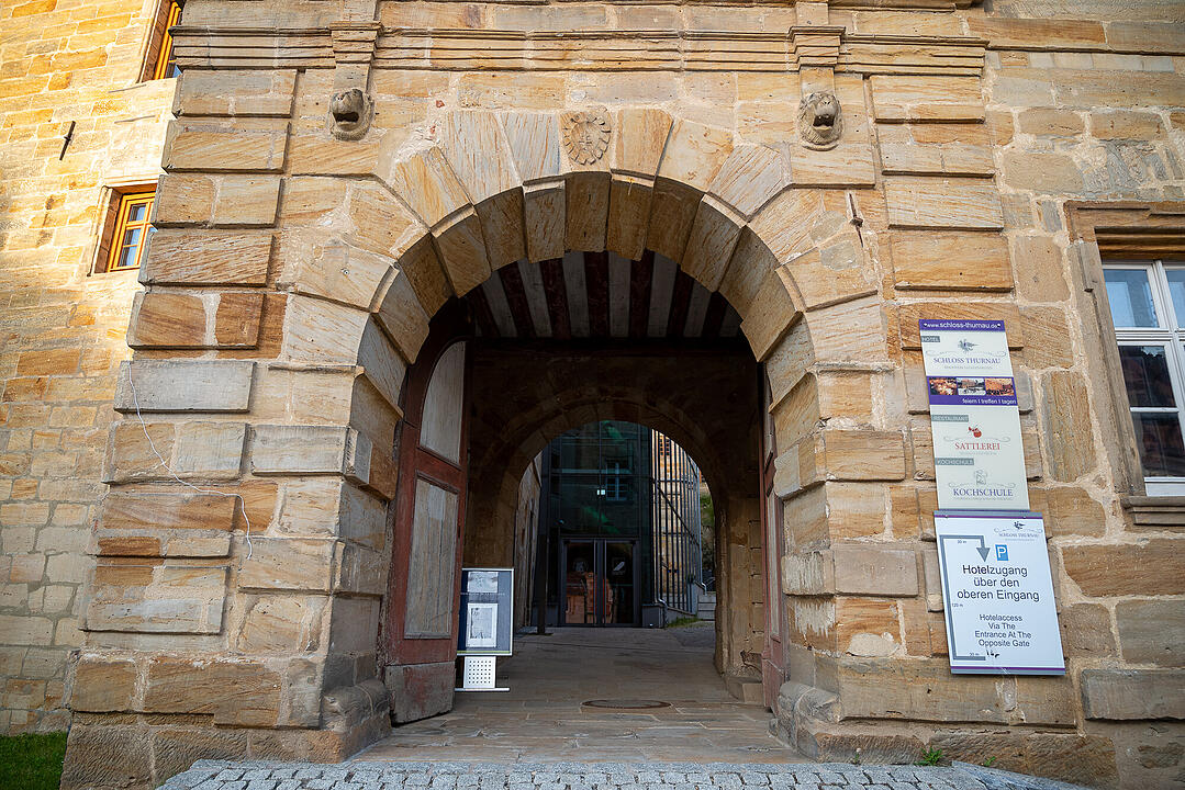 Beeindruckende Schlossanlage