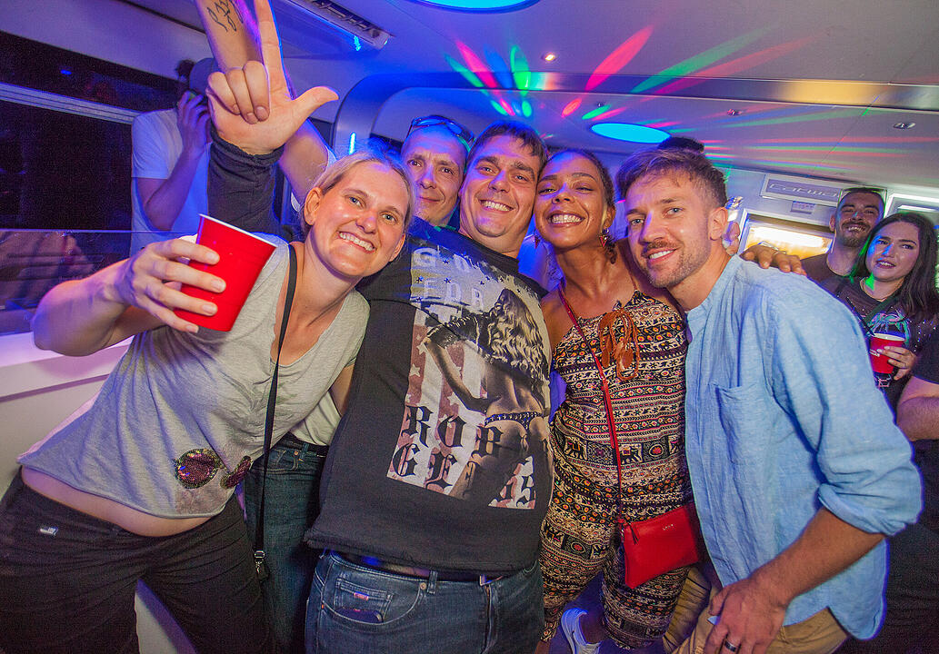 Bayern 3 Partyschiff in Fürth