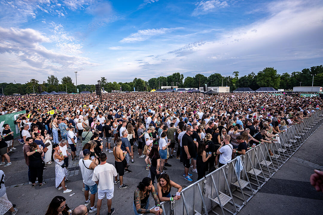 Weltstar Paul Kalkbrenner in Nürnberg.