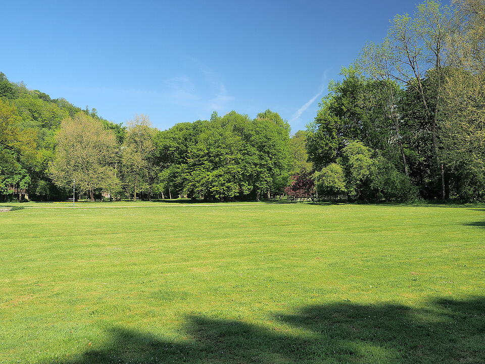 Landschaftsgarten im englischen Stil