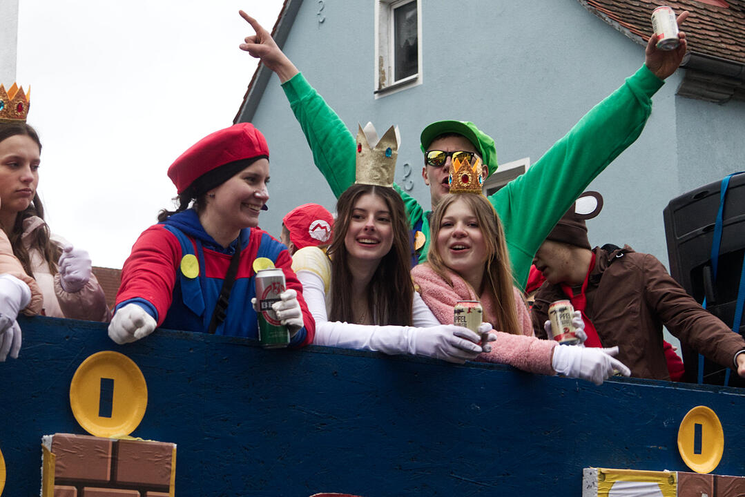 Faschingsumzug und After-Zug-Party