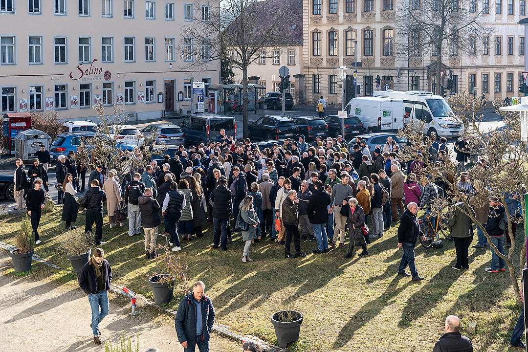 Der Spitzenkandidat der Liberalen gab sich bürgernah.