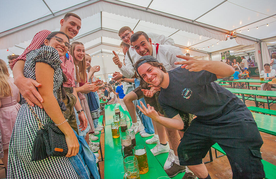 Ausgelassene Stimmung mit rocKing und Tasty 7.