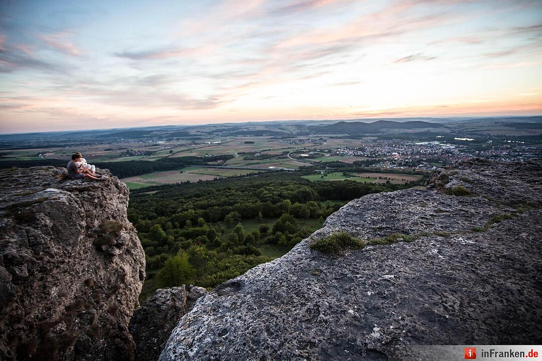 Sonnenuntergang auf dem Staffelberg