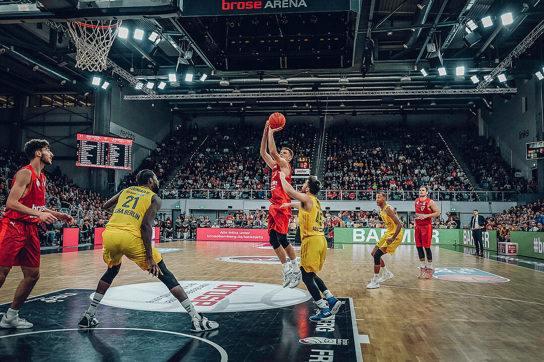 Impressionen vom BBL-Spiel