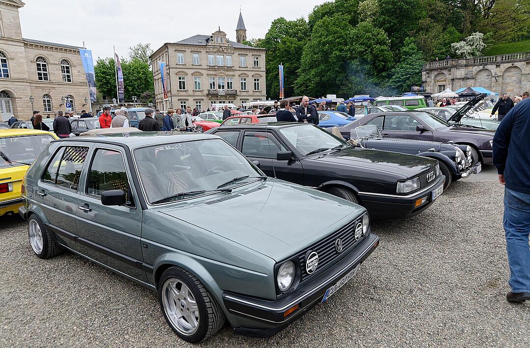 Hunderte von Oldtimern konnten bestaunt werden.