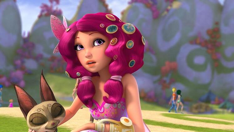 Die Kinderserie "Mia and me - Abenteuer in Centopia" dreht sich um ein Mädchen,  das in eine Fantasiewelt reisen kann. Medienwissenschaftler warnen davor, dass die Elfe Mia sehr dünn und spärlich bekleidet dargestellt wird. Foto: 2017 Hahn & m4e Productions