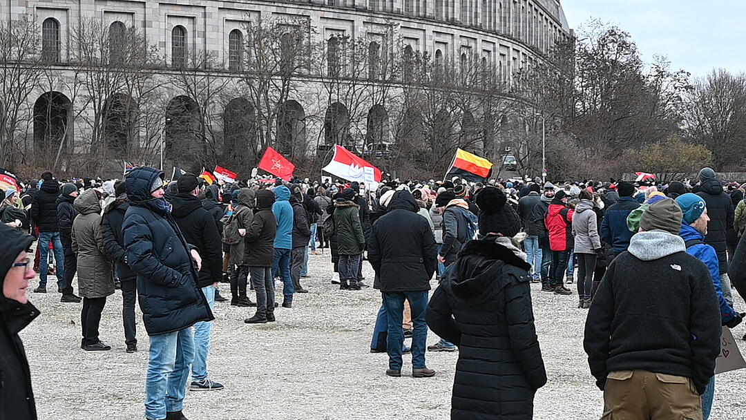 "Mega-Demo in Nürnberg"