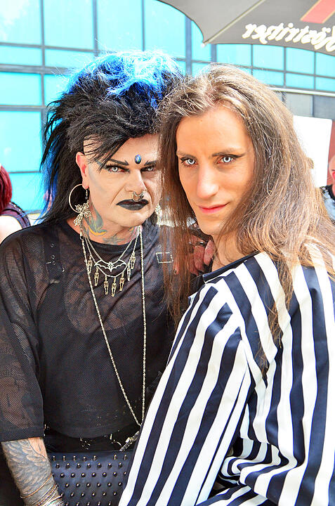 Wave-Gotik-Treffen 2022 - die Besucher