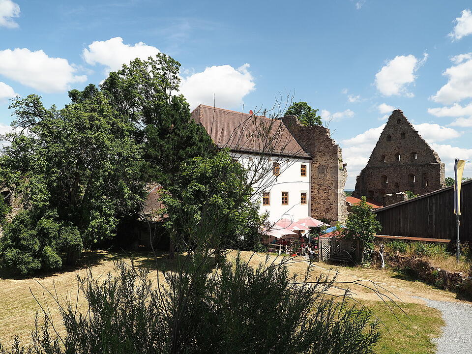 Die Lichtenburg ist eine Ruine auf dem Schloßberg.