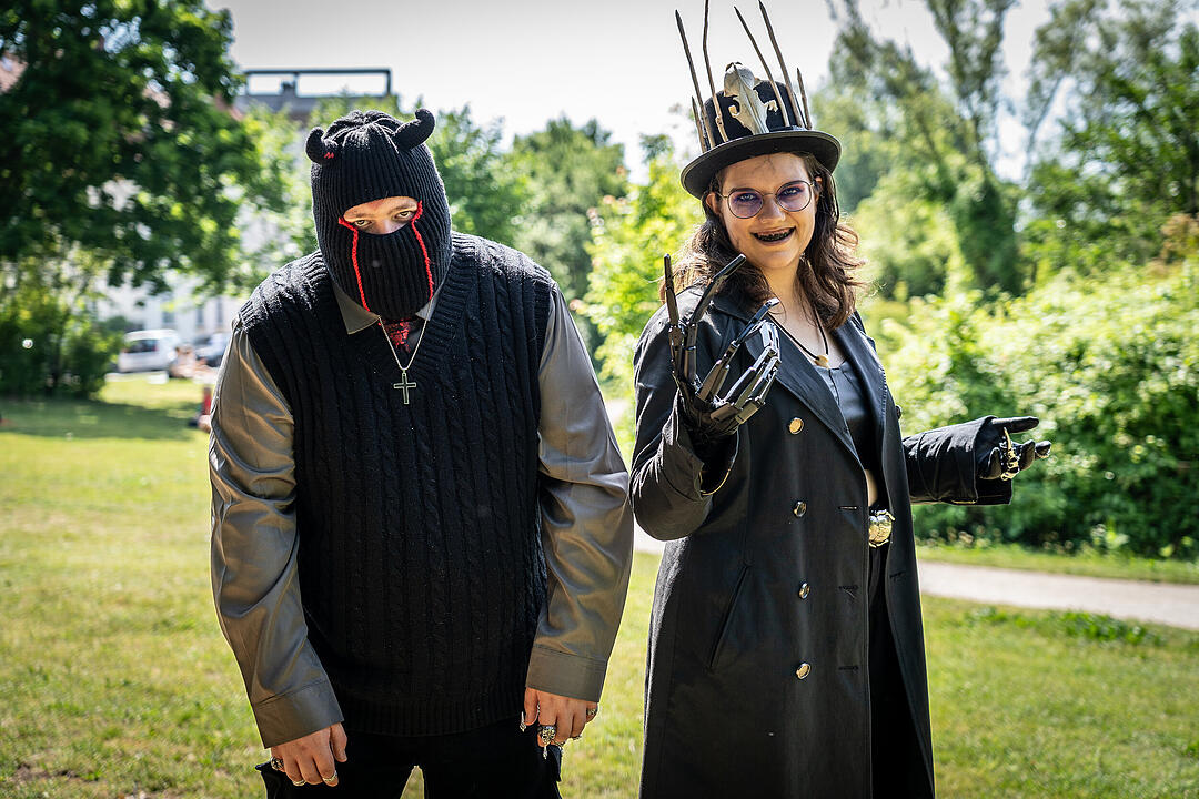 Wunderschöne Cosplays konnten bewundert werden!