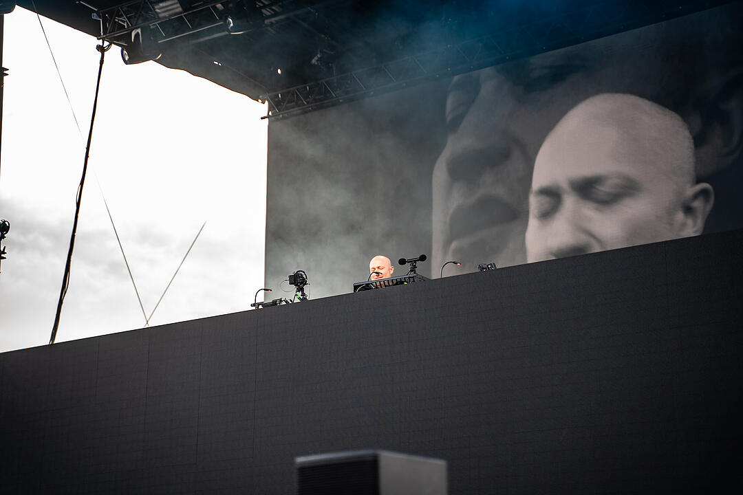 Weltstar Paul Kalkbrenner in Nürnberg.