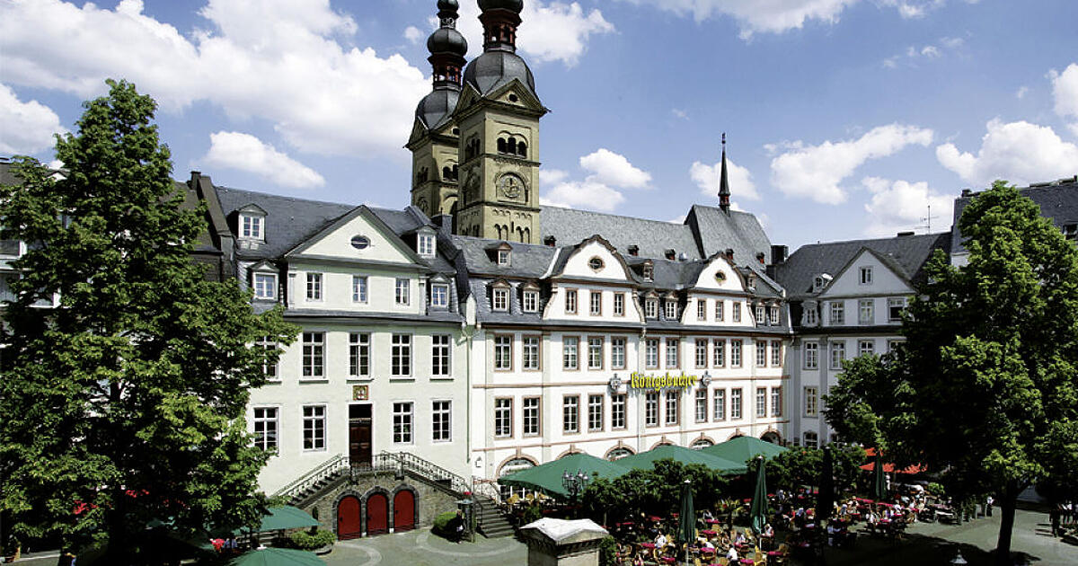 Draußen essen in Koblenz Die 10 schönsten Terrassenplätze