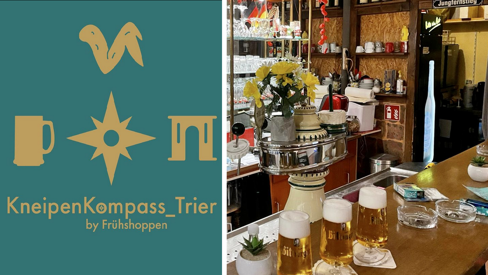Fünf Freunde aus Trier haben einen Kneipenkompass ins Leben gerufen. Auf Instagram berichten sie über die Kneipenkultur der Stadt.