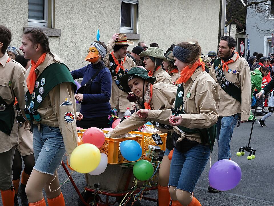 Impressionen vom stimmungsvollen Umzug