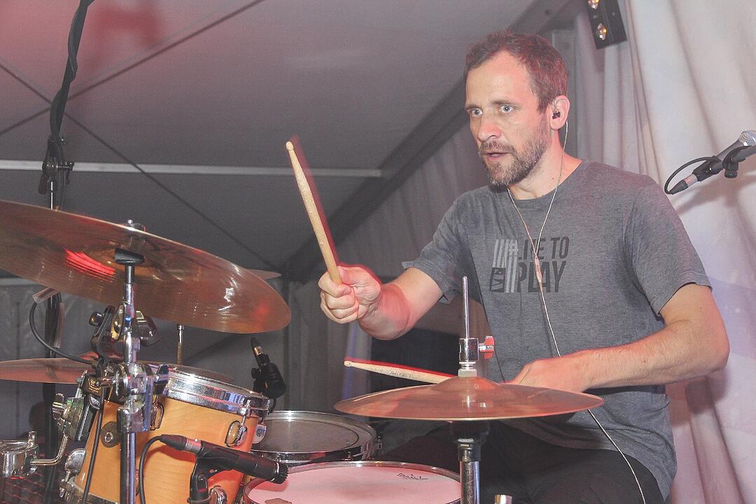 Am Montag spielte die Band "Radspitz".