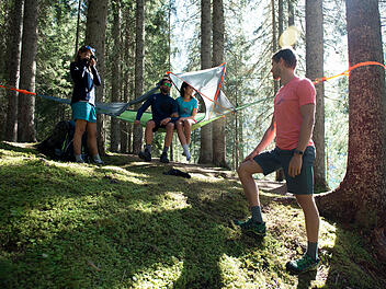 Baumzelt, Zelten, Camping