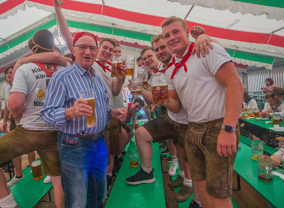 Die Rothsee Musikanten sorgten für klasse Stimmung!