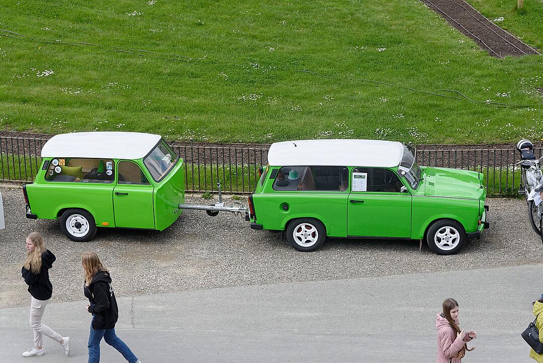 Hunderte von Oldtimern konnten bestaunt werden.
