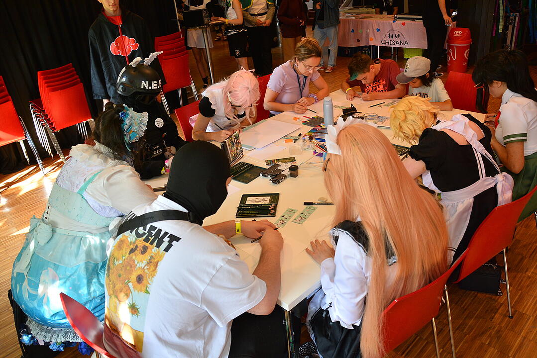 Zahlreiche Manga, Anime und Cosplay-Fans kamen nach Schweinfurt.