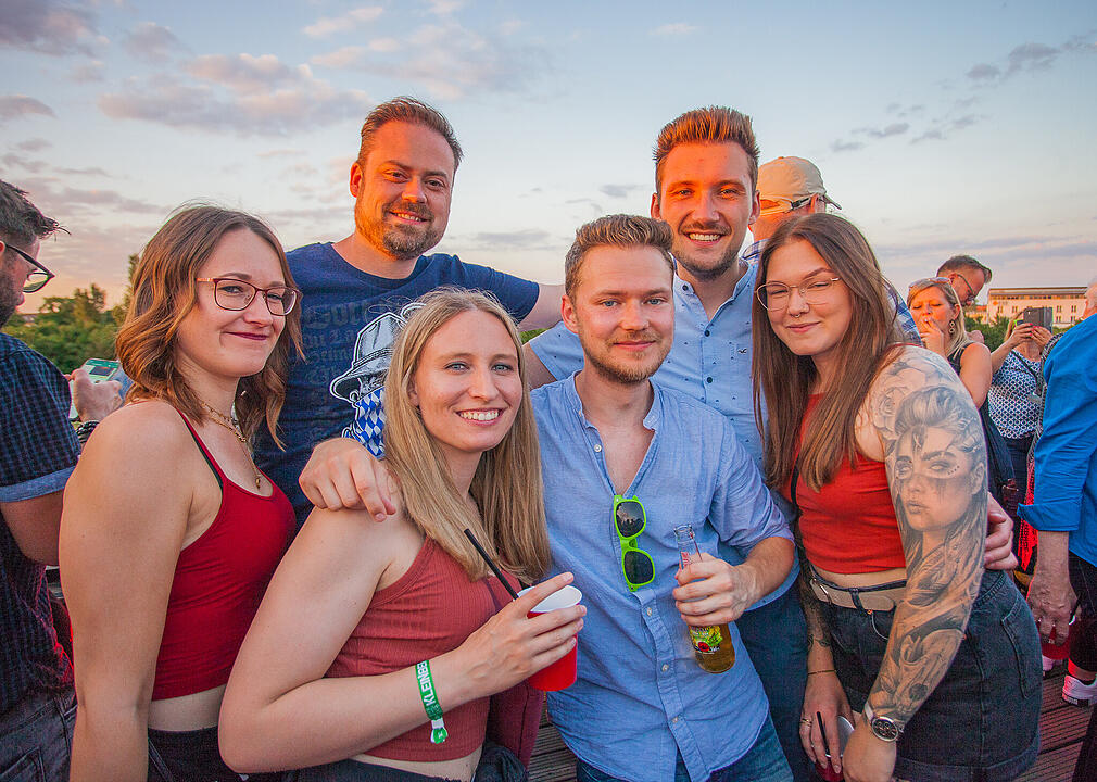 Bayern 3 Partyschiff in Fürth