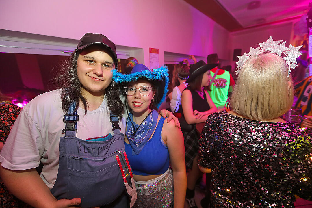 Beste Partystimmung in der Stadthalle