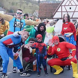 Der Jubiläumsumzug am Faschingsdienstag