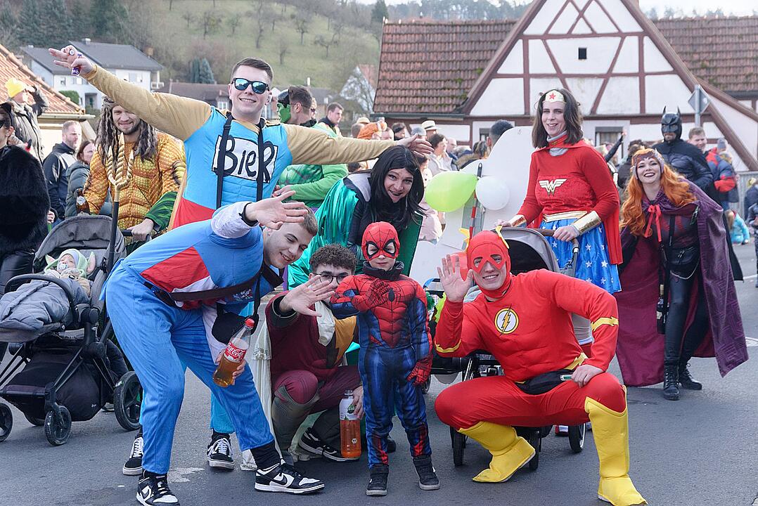 Der Jubiläumsumzug am Faschingsdienstag