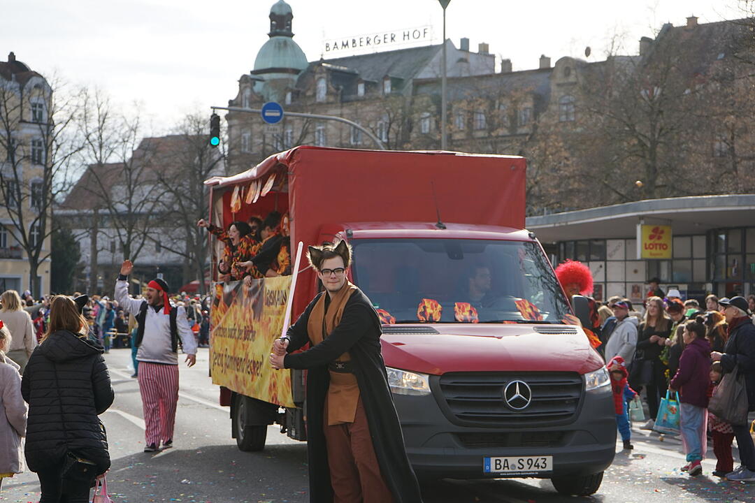 Die schönsten Bilder vom Faschingsumzug Bamberg 2025