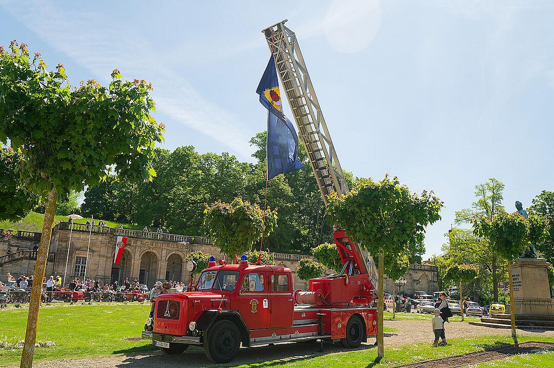 Es herrschte großer Andrang auf dem Schlossplatz.