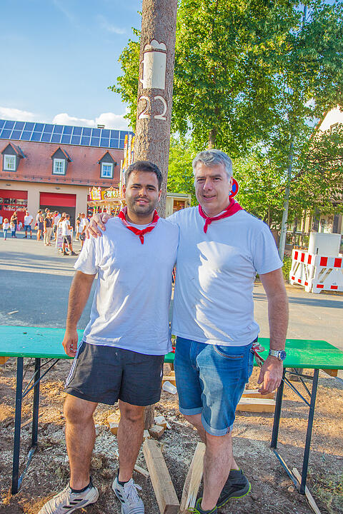 Ausgelassene Stimmung mit rocKing und Tasty 7.