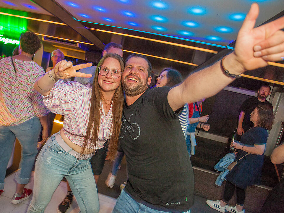 Bayern 3 Partyschiff in Fürth