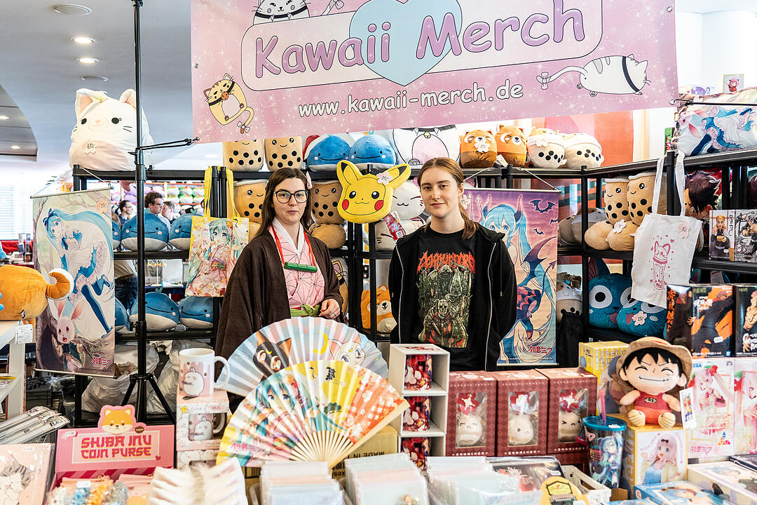 Ganz viele Cosplayer aus nah und fern feiern ihr Hobby!