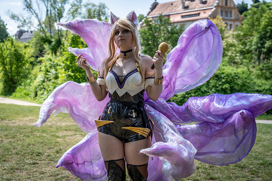 Wunderschöne Cosplays konnten bewundert werden!