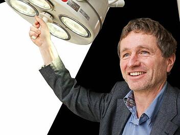 Allgemeinmediziner Stefan Günther vom Homöopathiezentrum ErlangenFoto: Barbara Herbst
