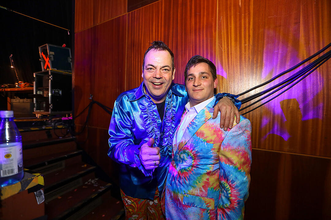 Beste Partystimmung in der Stadthalle