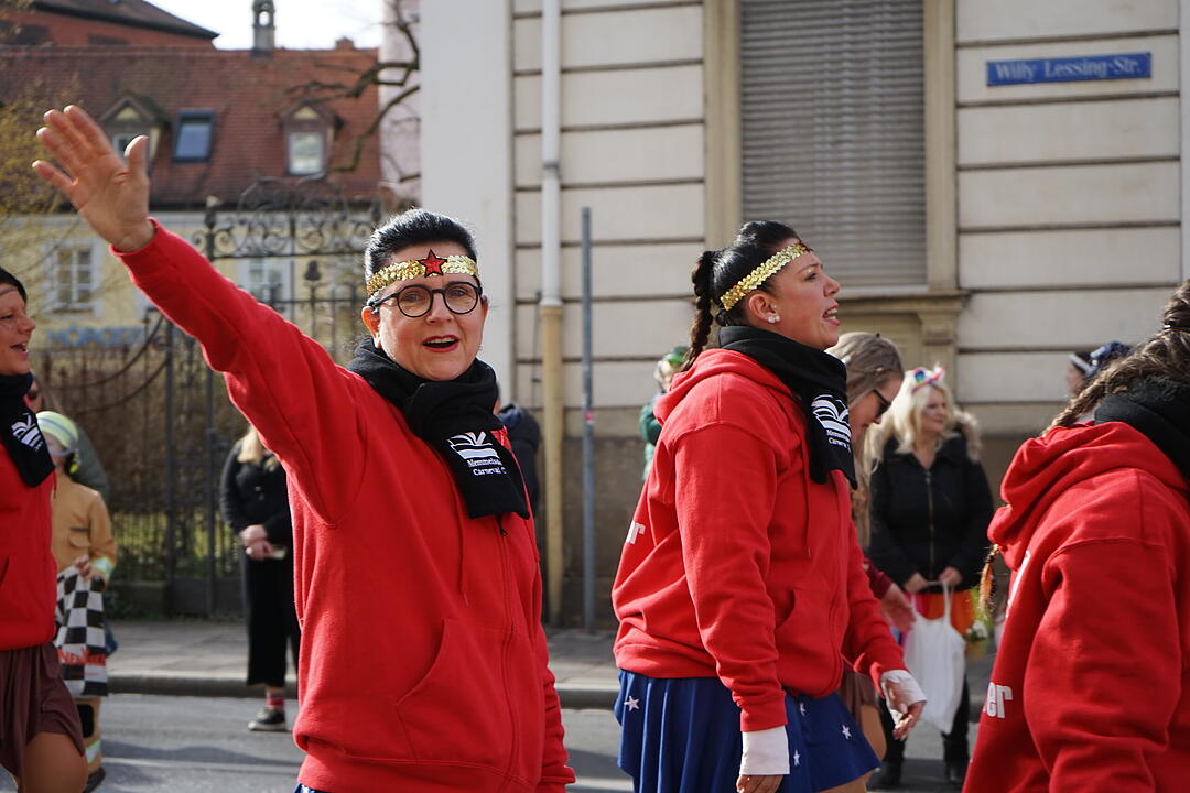 Die schönsten Bilder vom Faschingsumzug Bamberg 2025