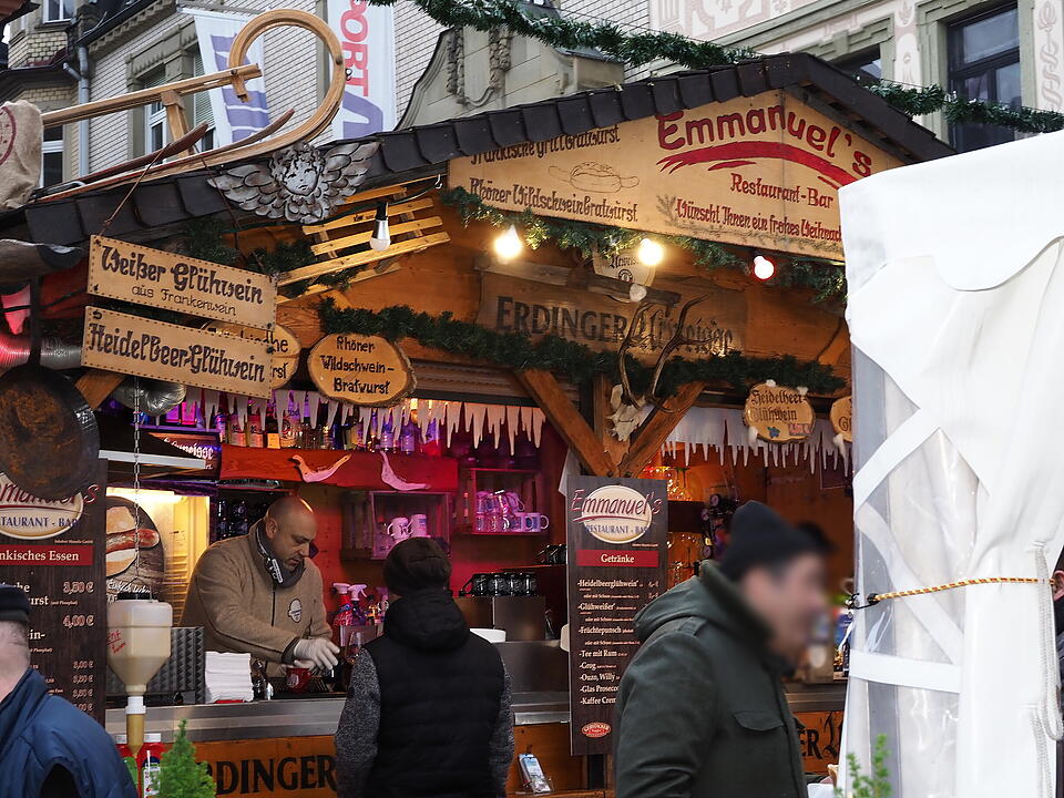 Weihnachtliche Stimmung in der Innenstadt
