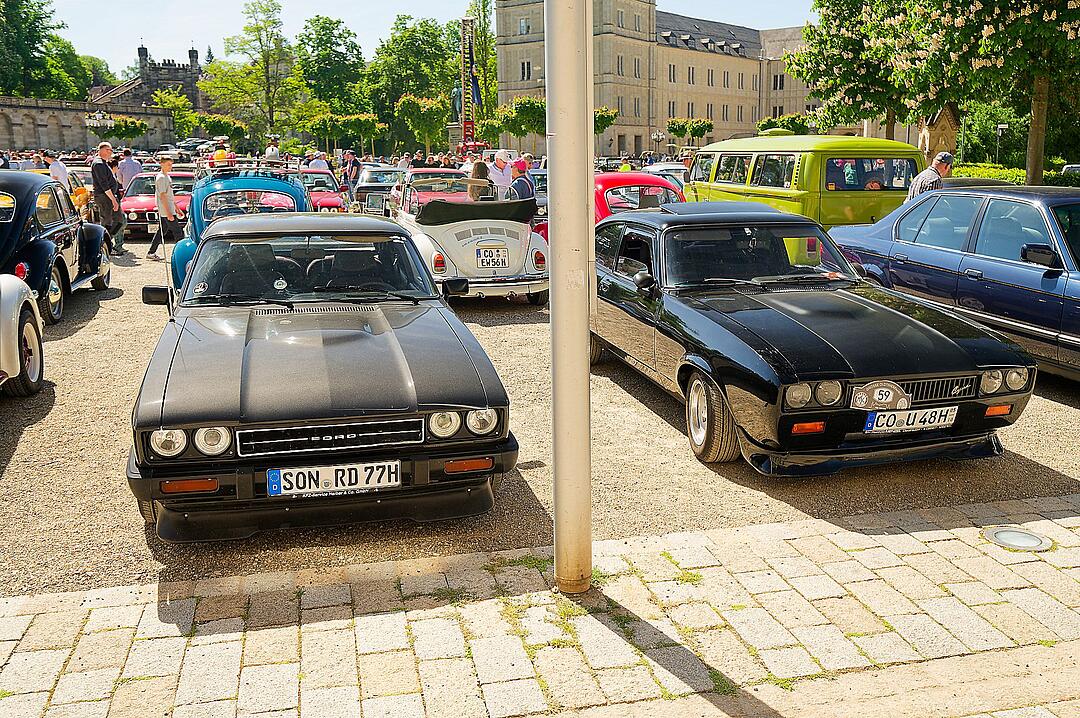 Es herrschte großer Andrang auf dem Schlossplatz.