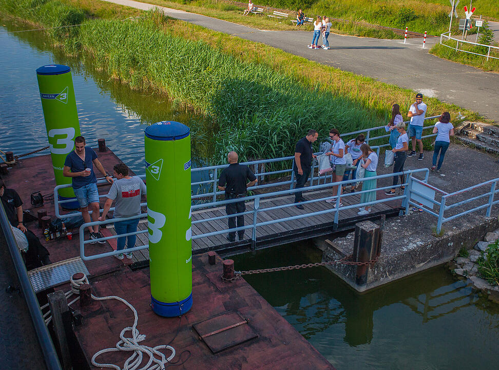 Bayern 3 Partyschiff in Fürth