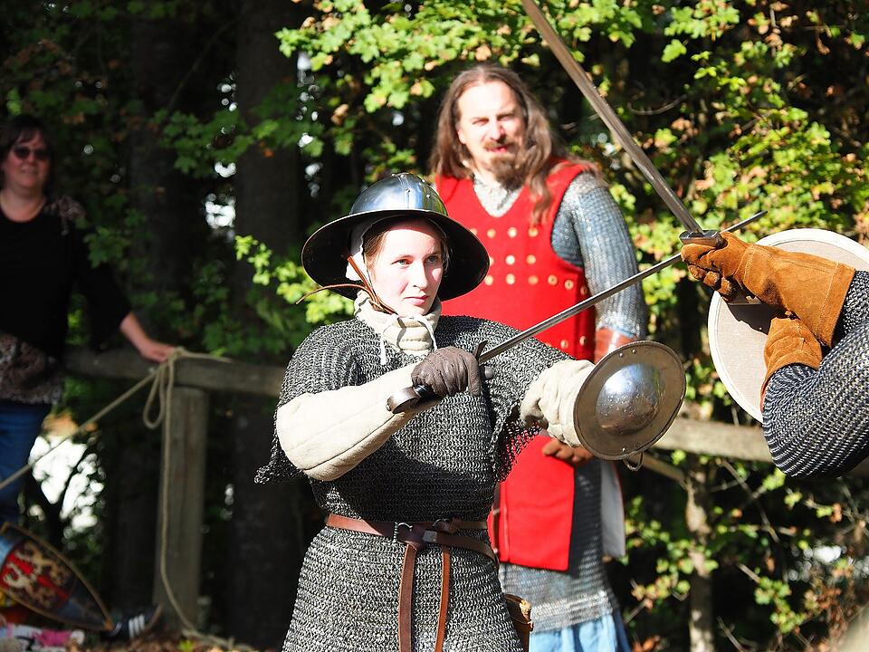 Stimmungsvolles Mittelalterfest