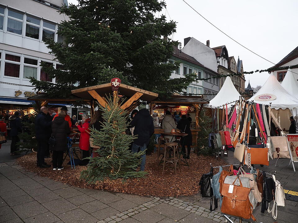 Weihnachtliche Stimmung in der Innenstadt