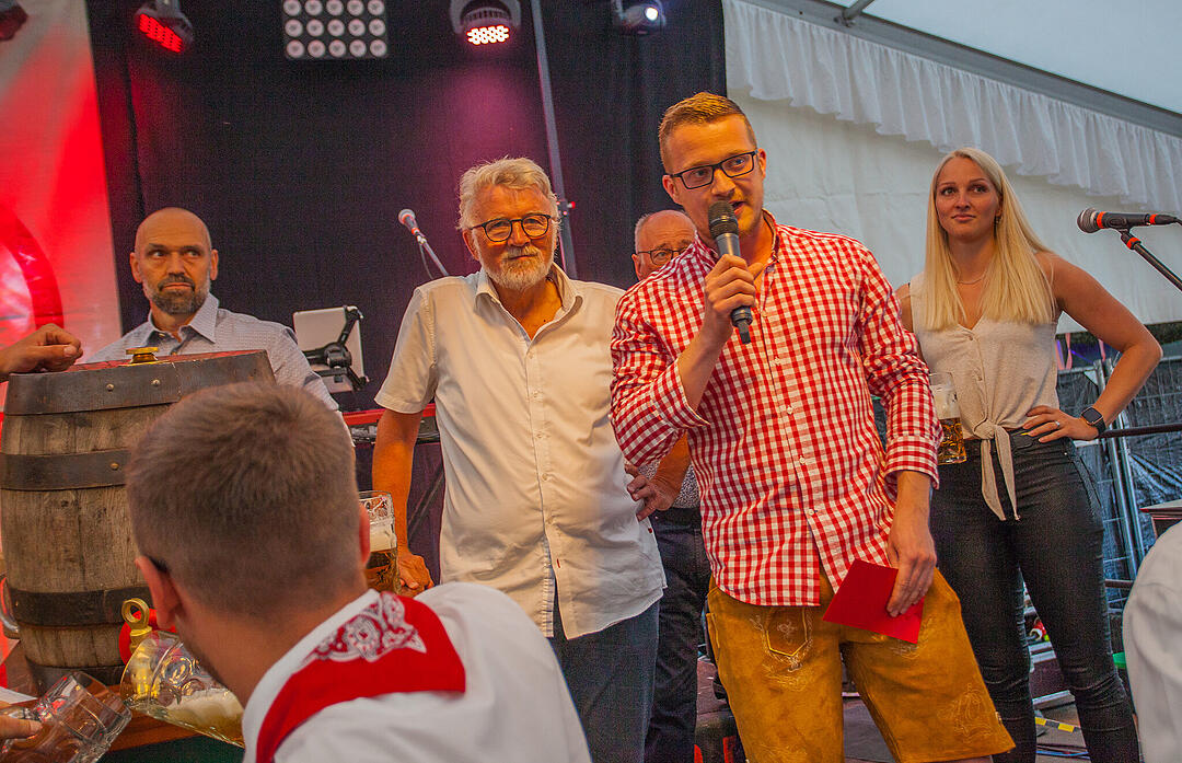 Grandioser Auftakt mit den Rothsee Musikanten.
